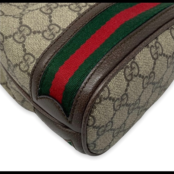 Gucci Mini Ophidia Supreme Bucket Bag - Picture 9 of 10